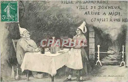 Cartes postales Domfront Orne Folklore