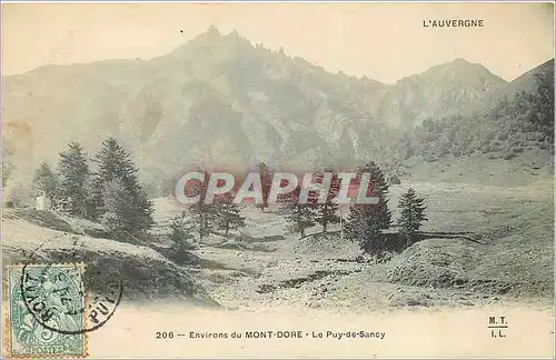 Cartes postales L'Auvergne Environs du Mont Dore Le Puy de Sancy