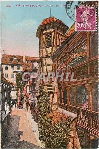 Cartes postales Strasbourg La Cour du corbeau