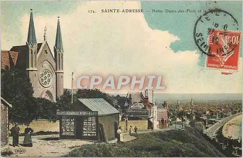 Ansichtskarte AK Sainte Adresse Notre Dame des Flots