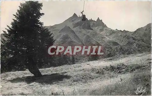 Cartes postales moderne Le Puy de Sancy pres le Mt Dore Puy de Dome  Teleferique