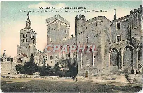 Cartes postales Avignon Palais des Papes