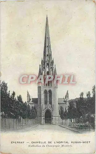 Ansichtskarte AK Epernay Chapelle de l'Hopital Auban Moet