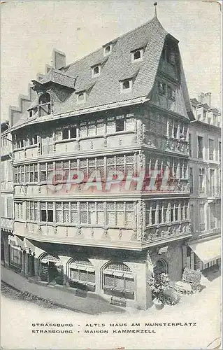 Cartes postales Strassbourg Maison Kammerzell