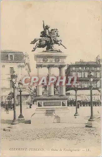 Cartes postales Clermont Ferrand Statue de Vercingerorix