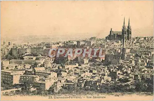 Cartes postales Clermont Ferrand Vue Generale