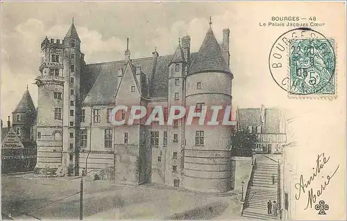 Cartes postales Bourges Le Palais Jacques Coeur