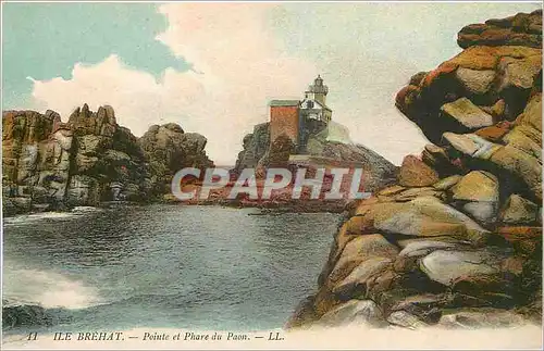 Cartes postales Ile Brehat Pointe et Phare du Paon