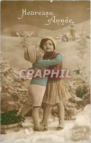 Cartes postales Heureuse Annee Enfants