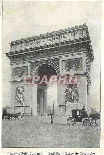 Cartes postales Paris L'Arc de Triomphe