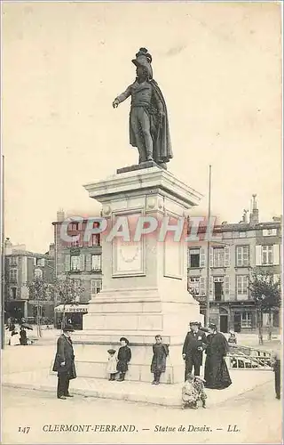 Cartes postales Clermont Ferrand Statue de Desaix