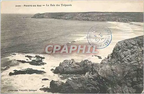 Ansichtskarte AK Pointe du Raz La Baie des Trepasses
