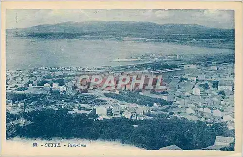 Cartes postales Cette Panorama