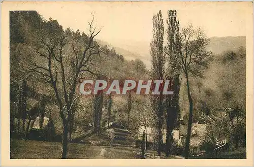 Ansichtskarte AK Aubazine Correze La Vallee du Coyroux