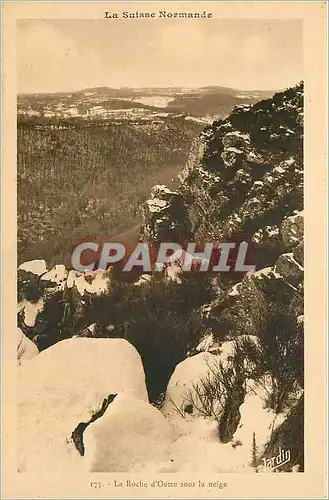 Cartes postales La Roche d'Oetre sous la neige