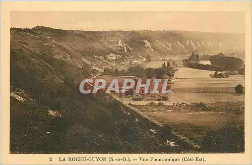 Cartes postales La Roche Guyon S et O Vue Panoramique