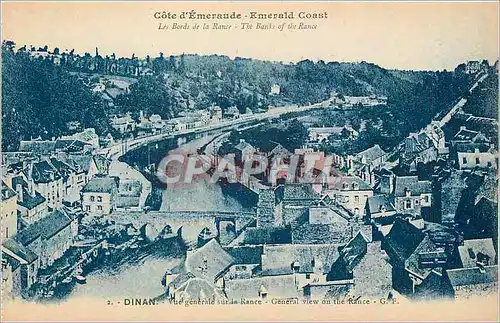 Cartes postales Dinan Vue generale sur la Rance