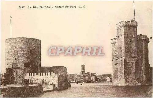 Cartes postales La Rochelle Entree du Port