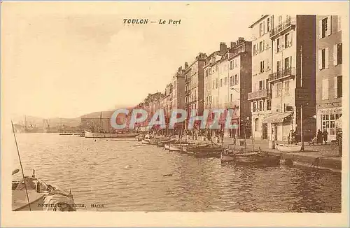 Cartes postales Toulon Le Port Bateaux
