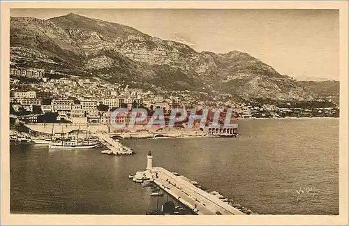 Cartes postales Monte Carlo Vue prise des Jardins de Monaco