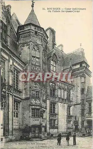 Cartes postales Bourges Cour Interieure du Palais Jacques Coeur
