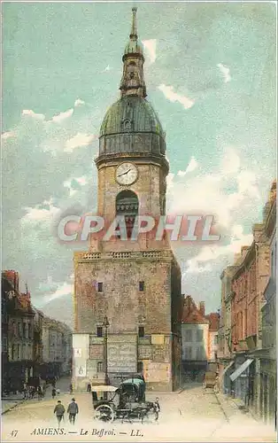 Cartes postales Amiens Le Beffroi