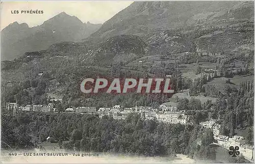 Cartes postales Luz Saint Sauveur Vue generale