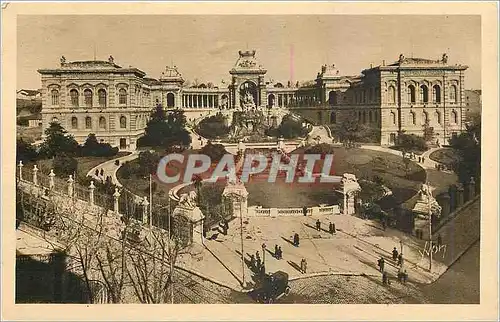 Cartes postales Marseille Le Palais Longchamp