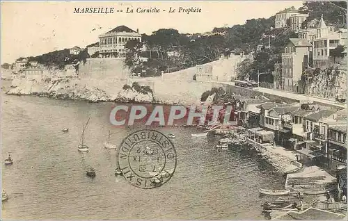 Cartes postales Marseille La Corniche Le Prophete