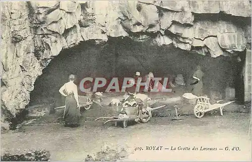 Cartes postales Royat La Grotte des Laveuses G d'O