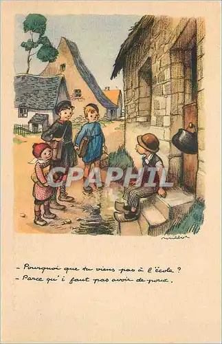 Cartes postales Ligue Nationale Contre le Taudis Illustrateur Poulbot