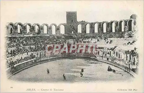 Cartes postales Arles Courses de Taureaux Corrida