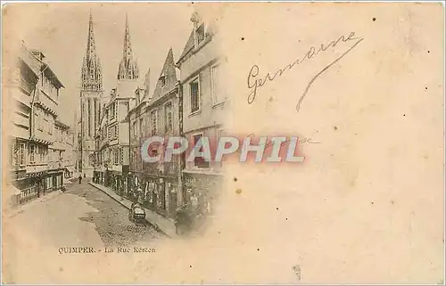 Cartes postales Quimper La Rue Kereon