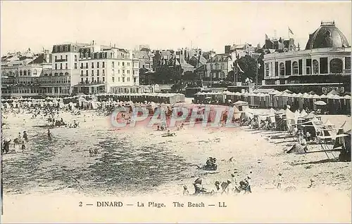 Cartes postales Dinard La Plage