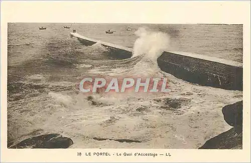 Cartes postales Le Portel Le Quai d'Accostage