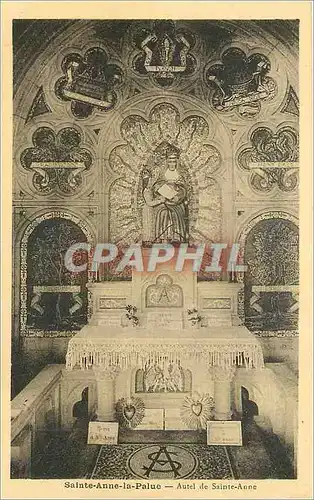 Cartes postales Sainte Anne la Palue Autel de Sainte Anne