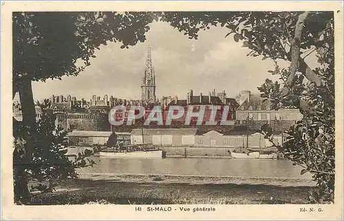 Cartes postales St Malo Vue generale