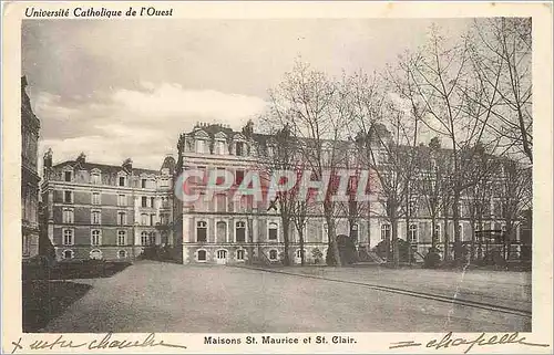 Cartes postales Maisons St Maurice et St Clair