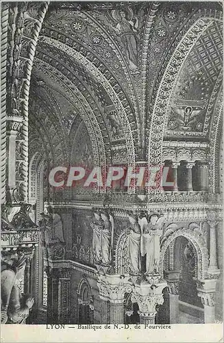 Cartes postales Lyon Basilique de ND de Fourviere