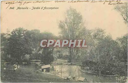 Cartes postales Marseille Jardin d'Acclimation