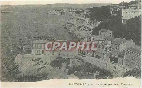 Cartes postales Marseille Vue Panoramique de la Corniche