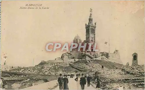 Cartes postales Marseille Notre Dame de la Garde