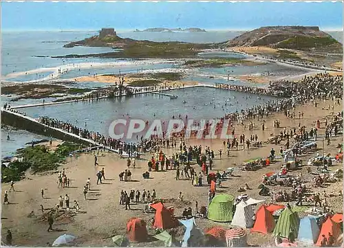 Cartes postales moderne Saint Malo I et V La Piscine