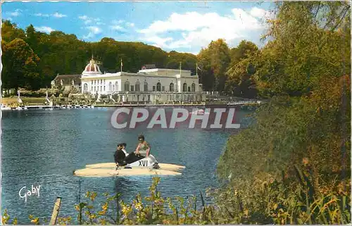 Cartes postales moderne Bagnoles de l'Orne Casino du lac Pedalo