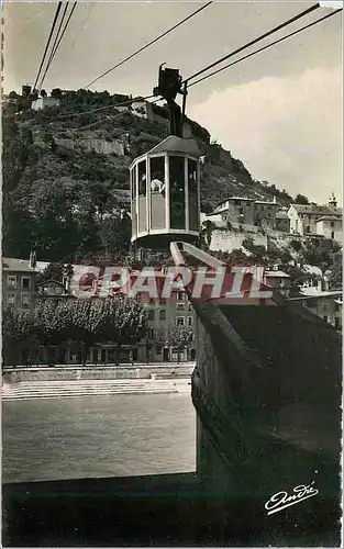 Cartes postales moderne Grenoble Telepherique de la Bastille Le Depart