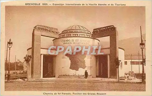 Cartes postales Grenoble Exposition Internationale de la Houille blanche et du Tourisme Chemins de fer francais