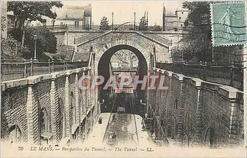 Cartes postales Le Mans Perspective du Tunnel