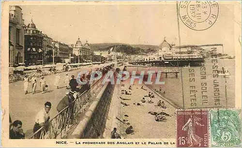 Cartes postales Nice La Promenade des Anglais