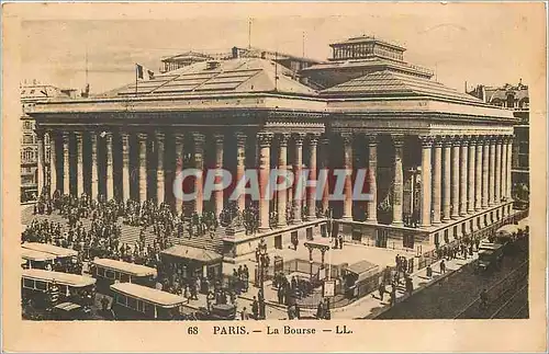 Cartes postales Paris La Bourse