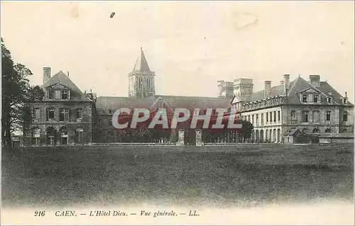 Ansichtskarte AK Caen l'Hotel Dieu Vue generale